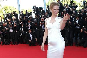 Ob sich Uma Thurman auch dieses Jahr wieder in Cannes blicken lassen wird?