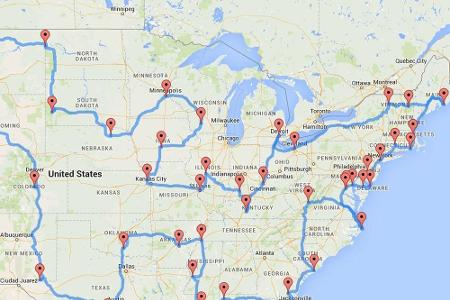 Der ultimative Roadtrip durch 48 Bundesstaaten der USA