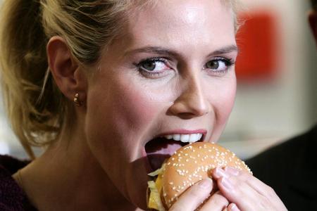 Topmodel Heidi Klum ist sich nicht zu schade, für eine Fast-Food-Kette zu werben Topmodel Heidi Klum ist sich nicht zu schade, für eine Fast-Food-Kette zu werben
