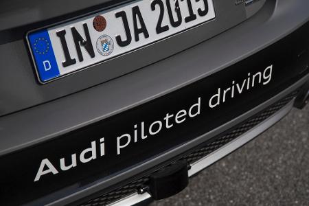 Dezenter Hinweis für andere Verkehsteilnehmer unter dem Nummernschild