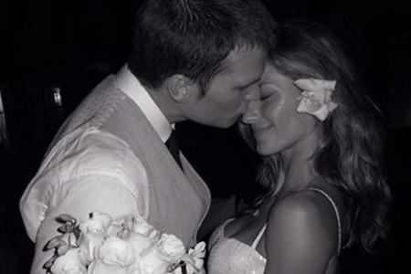 2009 haben die beiden geheiratet, genau fünf Jahre später postete Bündchen dieses Bild als Erinnerung