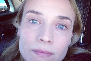 Natürlich schön: Diane Kruger postet Selfie ohne Make-up