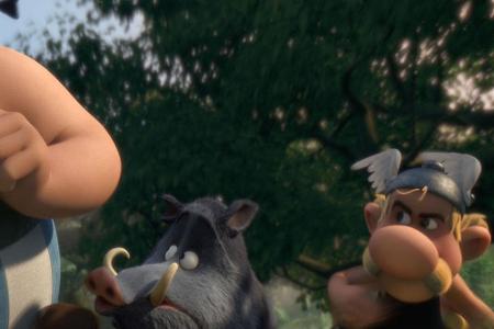 Wenn es um Cäsar geht, ziehen Asterix und Obelix an einem Strang - doch bei der Wildschweinjagd werden die beiden Gallier zu... Wenn es um Cäsar geht, ziehen Asterix und Obelix an einem Strang - doch bei der Wildschweinjagd werden die beiden Gallier zu...