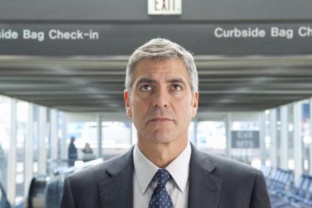 George Clooney als Ryan Bingham in George Clooney als Ryan Bingham in
