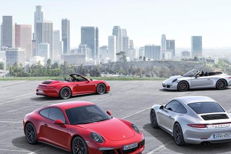 Die GTS-Modelle: Coupé und Cabrio mit und ohne Allradantrieb