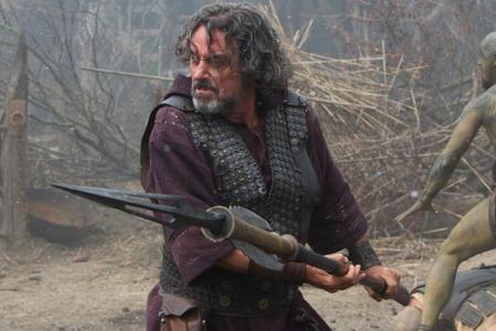 Wahrsager Amphiaraus (Ian McShane) weiß angeblich, wann seine Stunde geschlagen hat