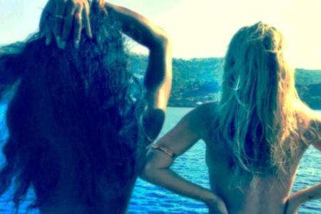 Kate Moss, Ibiza, Naomi Campbell