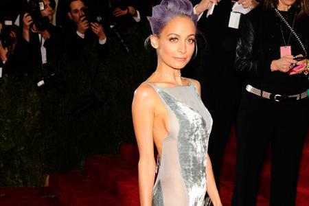 Sexy: Nicole Richie in gewagtem Abendkleid