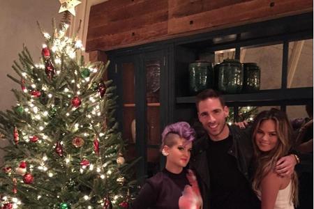 Etwas schlichter, aber nicht weniger schön: Der Baum von Kelly Osbourne