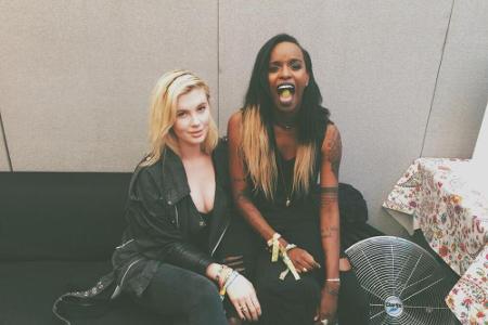Ireland Baldwin mit ihrer neuen Flamme Angel Haze Ireland Baldwin mit ihrer neuen Flamme Angel Haze