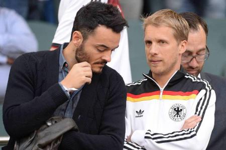Freunde nicht nur beim Fußball: Giovanni Zarella (l.) und Oliver Pocher Freunde nicht nur beim Fußball: Giovanni Zarella (l.) und Oliver Pocher