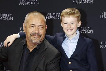 J.P. Jeunet mit seinem Hauptdarsteller Kyle Catlett beim Filmfest München am Freitag J.P. Jeunet mit seinem Hauptdarsteller Kyle Catlett beim Filmfest München am Freitag