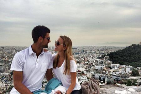Verliebt, verlobt und bald verheiratet: Novak Djokovic und Jelena Ristic Verliebt, verlobt und bald verheiratet: Novak Djokovic und Jelena Ristic