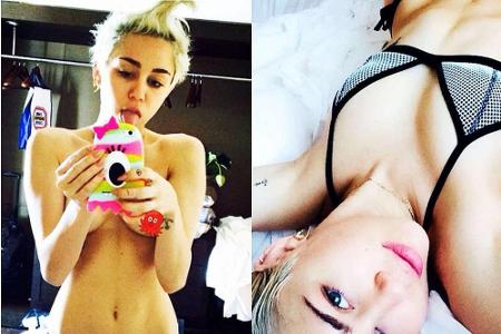 Gewohnt freizügig: Miley Cyrus Gewohnt freizügig: Miley Cyrus