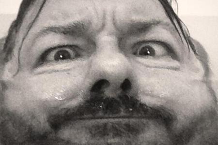 Der enttäuschte Ricky Gervais Der enttäuschte Ricky Gervais
