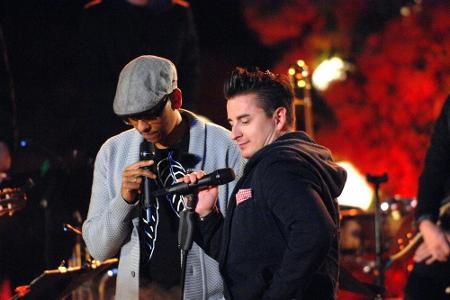Xavier Naidoo und Andreas Gabalier haben bei der ersten Ausgabe von Xavier Naidoo und Andreas Gabalier haben bei der ersten Ausgabe von