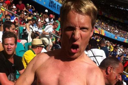 Oliver Pocher imitiert Cristiano Ronaldos Torjubel Oliver Pocher imitiert Cristiano Ronaldos Torjubel