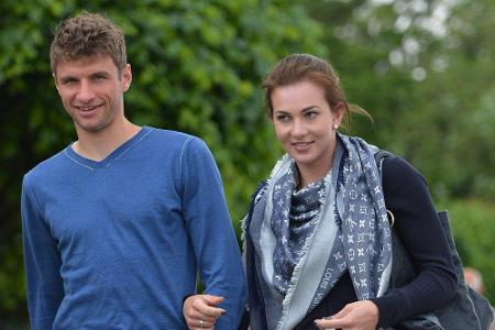 Ganz privat: Thomas Müller und seine Frau Lisa Ganz privat: Thomas Müller und seine Frau Lisa