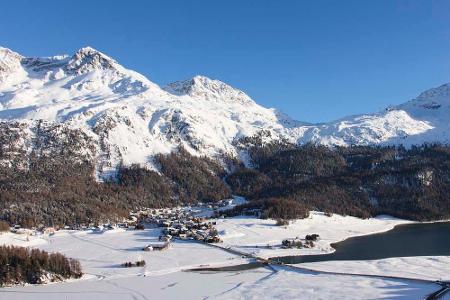 Eine der Attraktionen von St. Moritz: der Corvatsch