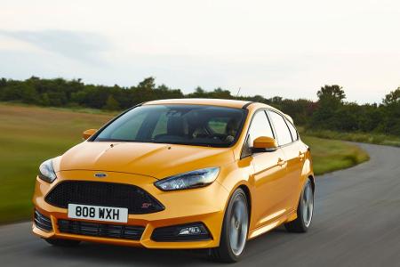 Der neue Ford Focus ST kommt ziemlich bullig daher Der neue Ford Focus ST kommt ziemlich bullig daher