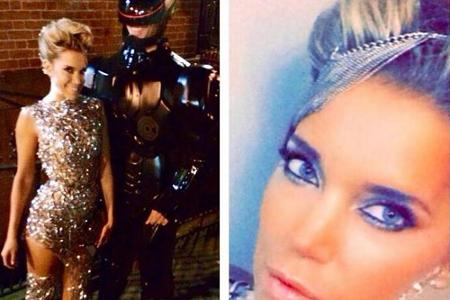 Sylvie Meis zeigt sich auch an Halloween perfekt gestylt Sylvie Meis zeigt sich auch an Halloween perfekt gestylt
