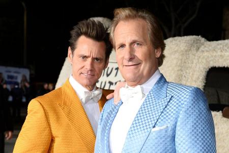 20 Jahre älter und noch dümmer: Jim Carrey (li.) und Jeff Daniels 20 Jahre älter und noch dümmer: Jim Carrey (li.) und Jeff Daniels