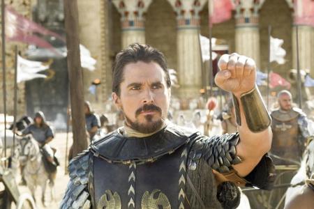 Als Moses führt Christian Bale das israelische Volk ins gelobte Land Als Moses führt Christian Bale das israelische Volk ins gelobte Land