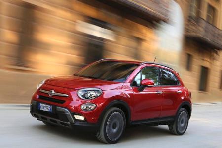 Auch allradgetrieben unterwegs: Der neue Fiat 500X Cross