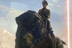 Trailer zu "Iron Sky 2": Hier reitet Hitler einen Dinosaurier