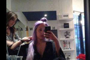Amanda Bynes: Violette Haare - und ein neuer Job?