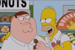 "The Simpsons" & "Family Guy": Erste Szenen des Crossovers veröffentlicht