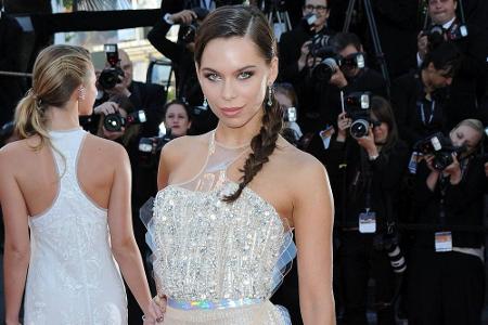 Hier fühlt sich Liliana zu Hause: auf dem Roten Teppich in Cannes Hier fühlt sich Liliana zu Hause: auf dem Roten Teppich in Cannes
