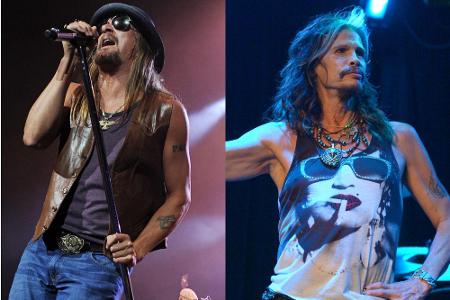 Kid Rock (l.) und Steven Tyler (r.) Kid Rock (l.) und Steven Tyler (r.)