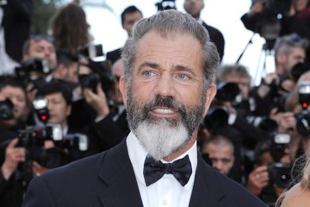Mann mit Bart: Mel Gibson bei den Filmfestspielen in Cannes Mann mit Bart: Mel Gibson bei den Filmfestspielen in Cannes