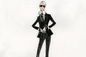 Karl Lagerfeld wird zur Barbie