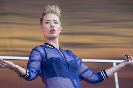Her mit dem Fame: Iggy Azalea bei einem Auftritt in London Her mit dem Fame: Iggy Azalea bei einem Auftritt in London
