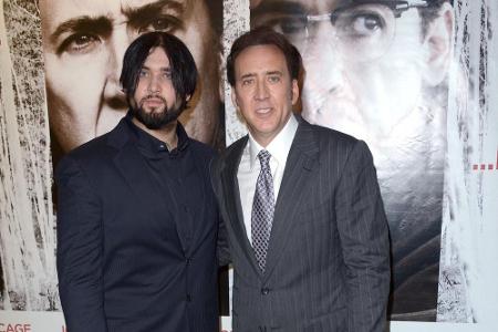 Weston Cage und Vater Nicolas Cage bei einer Premier in London Weston Cage und Vater Nicolas Cage bei einer Premier in London