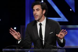 Koteletten-Kopie: Sacha Baron Cohens neue Rolle im Gallagher-Look?