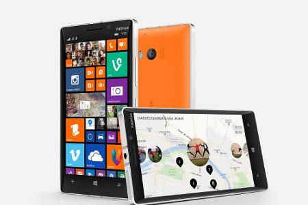 Das Nokia Lumia 930 gibt es in den Farben Schwarz, Weiß, Orange und Grün Das Nokia Lumia 930 gibt es in den Farben Schwarz, Weiß, Orange und Grün