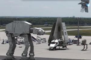 Das Imperium in Frankfurt? "Star Wars"-Fans feiern Youtube-Video