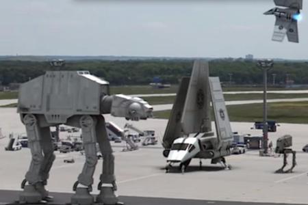 AT-AT Walker stapfen zwischen AT-AT Walker stapfen zwischen