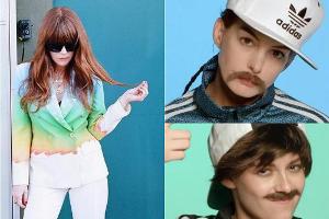 Jenny Lewis verkleidet Anne Hathaway und Kristen Stewart als "Boys"
