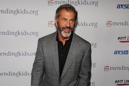 Mel Gibson auf dem Mending Kids Mel Gibson auf dem Mending Kids