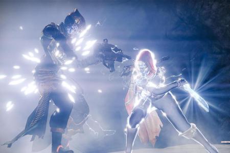 In einer Mischung aus Shooter und Rollenspiel erkunden Spieler eine Sci-Fi-Welt In einer Mischung aus Shooter und Rollenspiel erkunden Spieler eine Sci-Fi-Welt