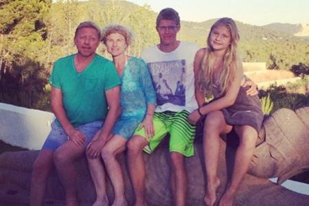Dieser Schnappschuss sorgt für Ärger: Boris Becker, seine Schwester und ihre beiden Kinder Dieser Schnappschuss sorgt für Ärger: Boris Becker, seine Schwester und ihre beiden Kinder