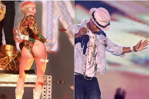 Pharrell Williams lässt Miley Cyrus für sich tanzen