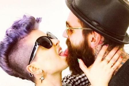 Das muss Liebe sein: Kelly Osbourne und Ricki Hall Das muss Liebe sein: Kelly Osbourne und Ricki Hall