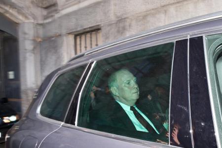 Uli Hoeneß nach der Urteilsverkündung im März 2014 in München
