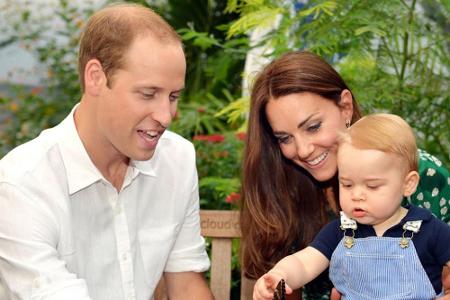 Prinz William mit seinen Liebsten Prinz William mit seinen Liebsten