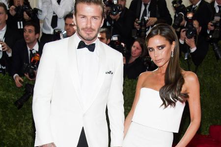 David und Victoria Beckham bei einer Veranstaltung in New York David und Victoria Beckham bei einer Veranstaltung in New York